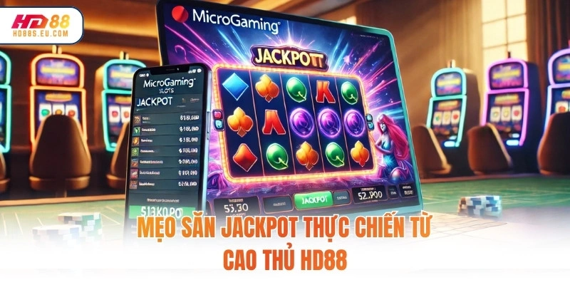 Mẹo săn Jackpot thực chiến từ cao thủ HD88