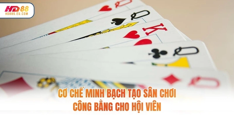 Cơ chế minh bạch tạo sân chơi công bằng cho hội viên